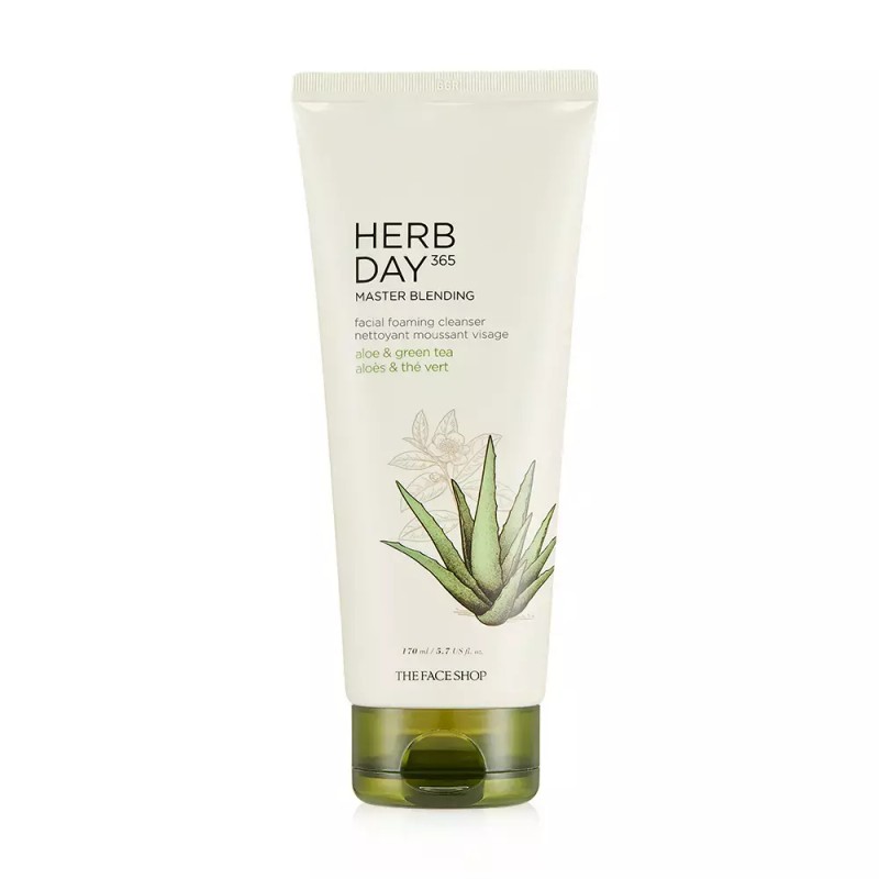 Herb Day 허브데이 페이셜 클렌징 폼 알로에 170ml Herb Day