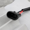 ECSiNG 2pcs 9006/HB4/9005/HB3 Male to 2-pin DTP Female Adapter for