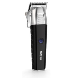 BaByliss Lithium Power Hair Clippers, Cordless, Quick Charge, Taper Level 0.5-25mm, 8 Comb Guides (0.8-25mm) and Storage Bag, Lithium Power, Japanse Steel Blades, E812E
