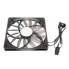 140mm PWM ARGB Fan Ultra Thin 15mm MFDB Dynamic Pressure