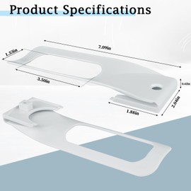 Water Dispenser Lever for Refrigerator Interior Water Dispenser,Refrigerator Water Dispenser Lever Compatible with Whirlpool,KitchenAid,Other Models|One-Handed Operation|Screw-On Style