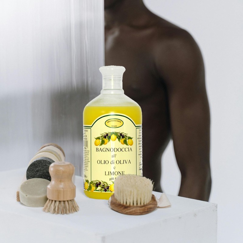 Fratelli Risso - Olivenöl und Zitronenöl, Körperbad, Duschgel, Naturschaum, 1