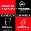 Óxido Clembu Maximo Protein Pre Entreno 1kg 200 Servs