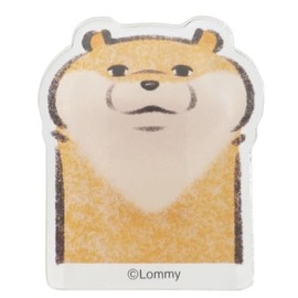 Kamio Japan 003704 Cute Lying Otter Acrylic Clip Blue