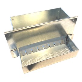 All Things Bunnies No Cut Wire Galvanized Perforated Feeder (6")