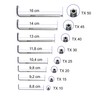 S&R Allen Key/ Hex Key Set for TORX Set 8