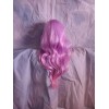 China Peluca Morado Rosa Claro Pastel 70cm Cosplay Anime Disfraz