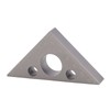 45/90 Degrees Matte Aluminum Alloy Mini Right Angle Ruler Woodworking