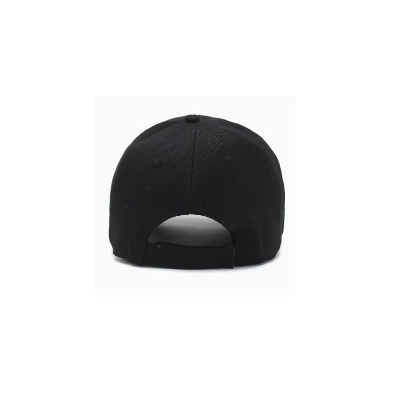 Luxelife Unisex Black Cap Baseball Cap Adjustable Cap Hat Classic