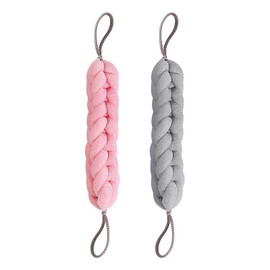 2 Pieces Back Scrubber, Stretchy Bath Towel, Body Cleaning Tools, Bath Accessories, Bath Bubble Net
