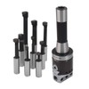 findmall 9pcs 2" Boring Head R8 Shank Boring Tool Set