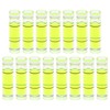sourcing map 15pcs Small Cylindrical Bubble Level Vials 7x26.3mm PMMA