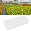 Clear Acrylic Vase Rectangular Elegant Centerpiece Flower Vase for Home