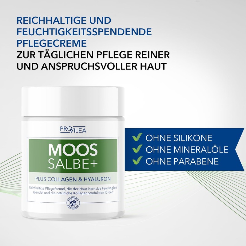 Provilea Moss Ointment - Intensive Moisturiser for the Skin -