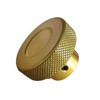 CHANCS Aluminum Alloy Handwheel Knurled Adjustment Gold Handle 40mm OD