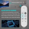 QIQIAZI Replacement Remote for Google Chromecast 4k Snow Streaming Media