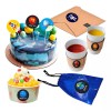 Deluxe 1000 Stickers Planetas Sistema Solar Pegatinas Fiesta Niños