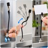 30-Pack Magnetic Alligator Clips for Photos & Notes – Flexible