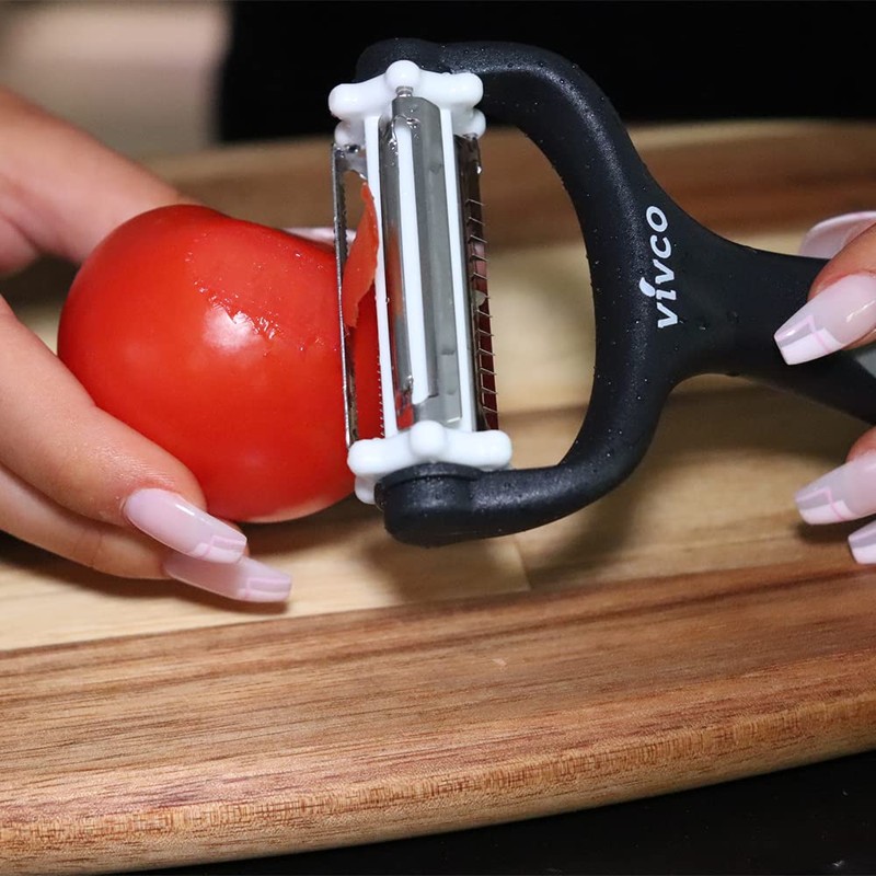 Vivco Kitchen 3 in 1 Y Multifunction Peeler - White