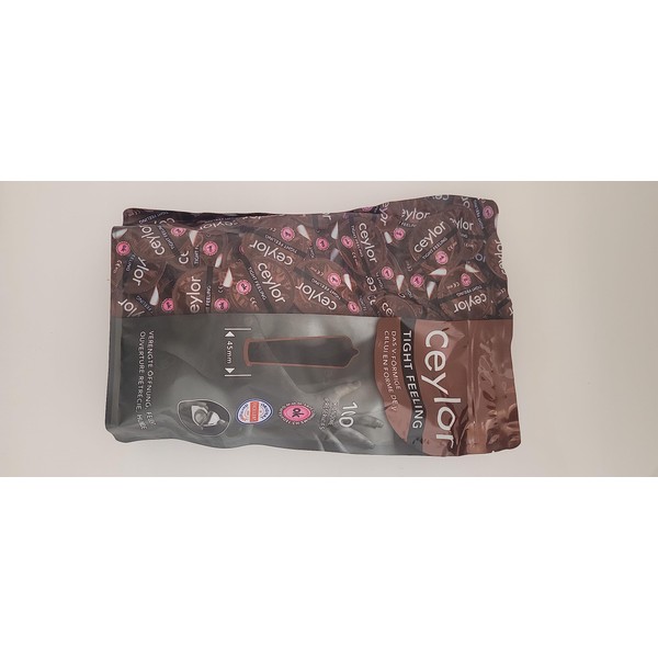Ceylor Hotshot (Tight Feeling) 100 Kondome mit extra enger Öffnung, 45mm Breite, Großpackung, verpackt im hygienischen"Dösli", einfach zu öffnen, schnelleres Überziehen, Premium-Qualität