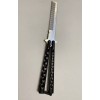 Cal mart NEW Metal Butterfly Dull Balisong Comb Training Practice