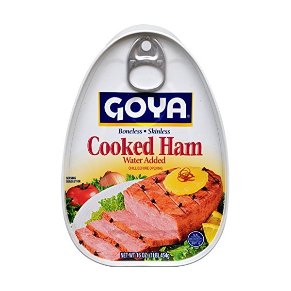 Goya Foods Cooked Ham, 16 Ounce (Pack of 12)
