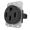 HBL9450A Straight Blade Device Receptacle, 50 Amp Car Charger Receptacle,