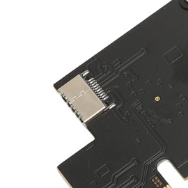 Akozon PCIE o Usb 3.2 Expansion Card, Black 5Gbps High Speed Usb 20PIN USB3.2 Gen1 Por Cards X1 Ype E 20PIN For Desk op Fron Ype C PCI Expres or WINXP 7 8 10 11 (PCIE X1 to USB3.2)