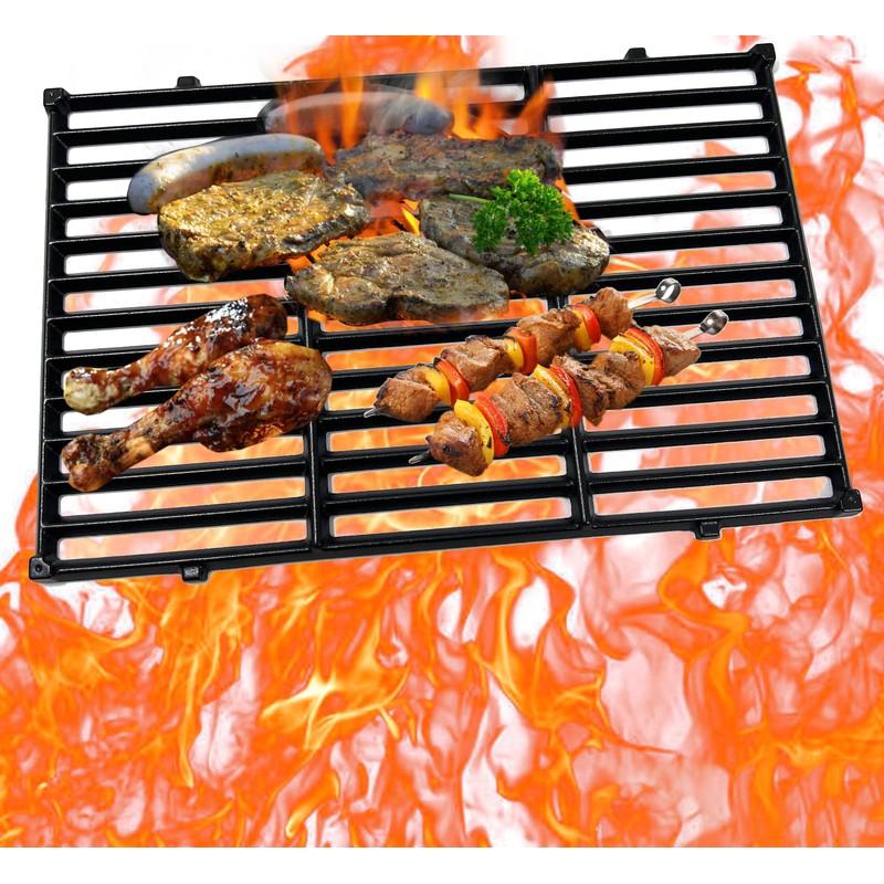 Direct Store DC130 17.5" 7638 2pk Cast Iron Cooking Grill