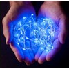 Volunx USB Fairy Lights Blue 2/5/10m Copper USB Plug in,