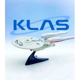 Hot Wheels (Star Trek U.S.S. Enterprise NC-1701 (Original Light Grey) 2/10 HW Screen Time - 2024-4/250 (Short Card) - COMES IN A KLAS CAR KEEPER SHORT CARD PROTECTOR CASE - HTB32