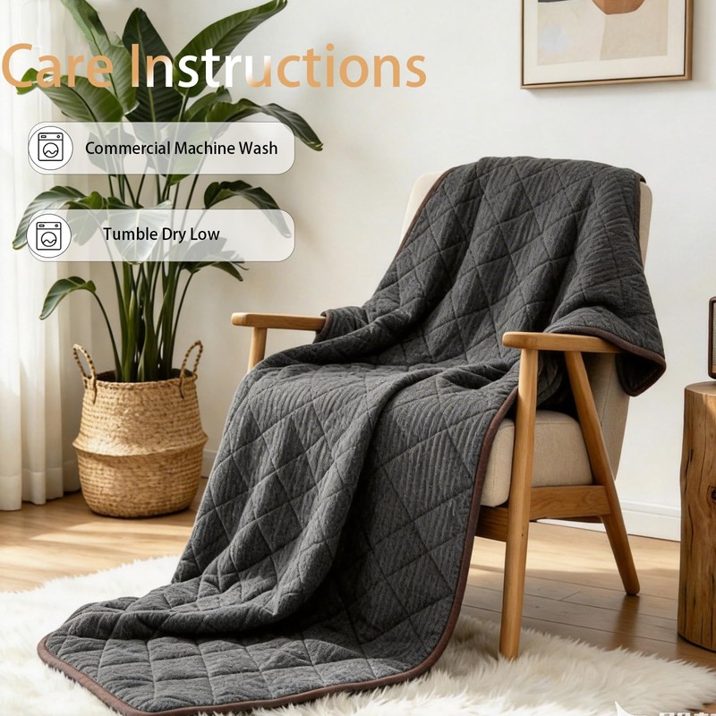 ZonLi 20lbs Weighted Blanket for Adults Sleeping, Double-Sided All Season
