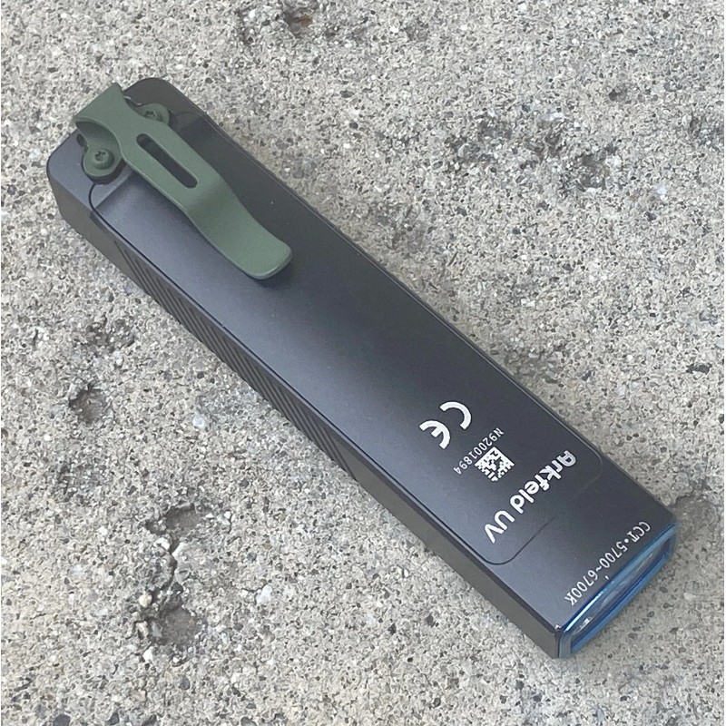 DH OD Green Steel Deep Pocket Clip For Olight Arkfeld