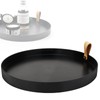 Tianyia Decorative Tray, 26 cm Decorative Tray, Black, Round Decorative