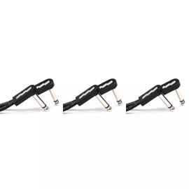 EBS PCF-DL18 Deluxe Flat Patch Cable - Right Angle to Right Angle - 7.09 inch