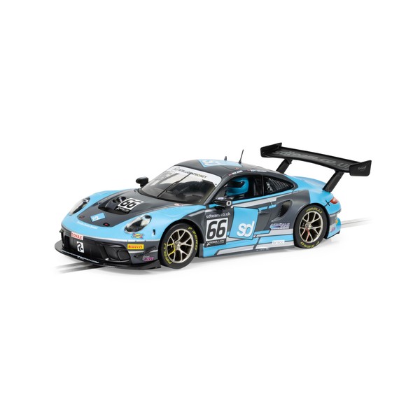 Scalextric C4415 Porsche 911 R-Team Parker British 2022 GT/Prototype GT3 Racing Slot Car