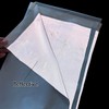 NOZUONO High Visibility Silver Reflective Fabric Gray Soft Polyester Material