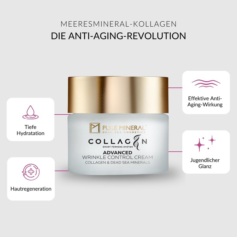 Pure Mineral - Advanced Wrinkle Control Cream with Collagen -