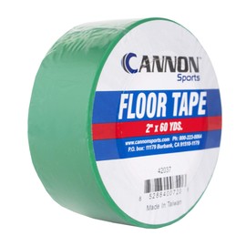 Cannon Sports Green 2-inch X 60 Yards Floor Marking Tape