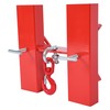 KUAFU Universal Forklift Lifting Hook 6600 LBS Capacity Forklift Lifting