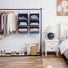 GRANNY SAYS 3-Shelf Closet Organizers and Storage, Foldable Hanging Closet