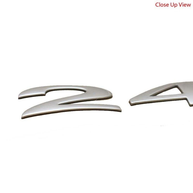 Cobalt Boat Raised Emblem Decal 491357 | 24 SX Silver