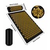 Acupressure Mat with Optional Pillow, Textured Spike Relaxation Mat for