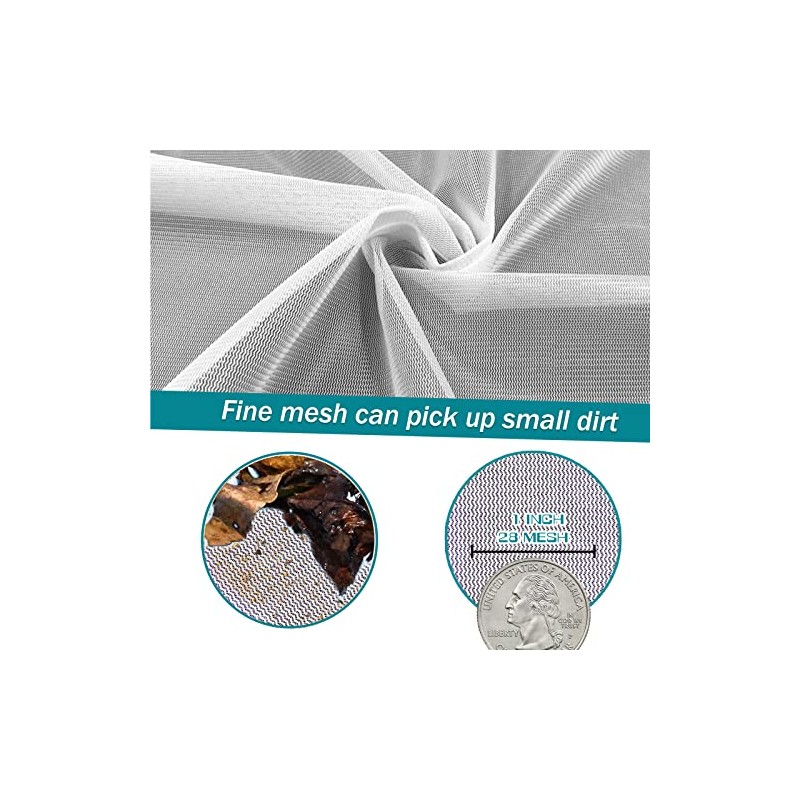 POOLWHALE Heavy Duty Pool Skimmer Net - Fast and Easy