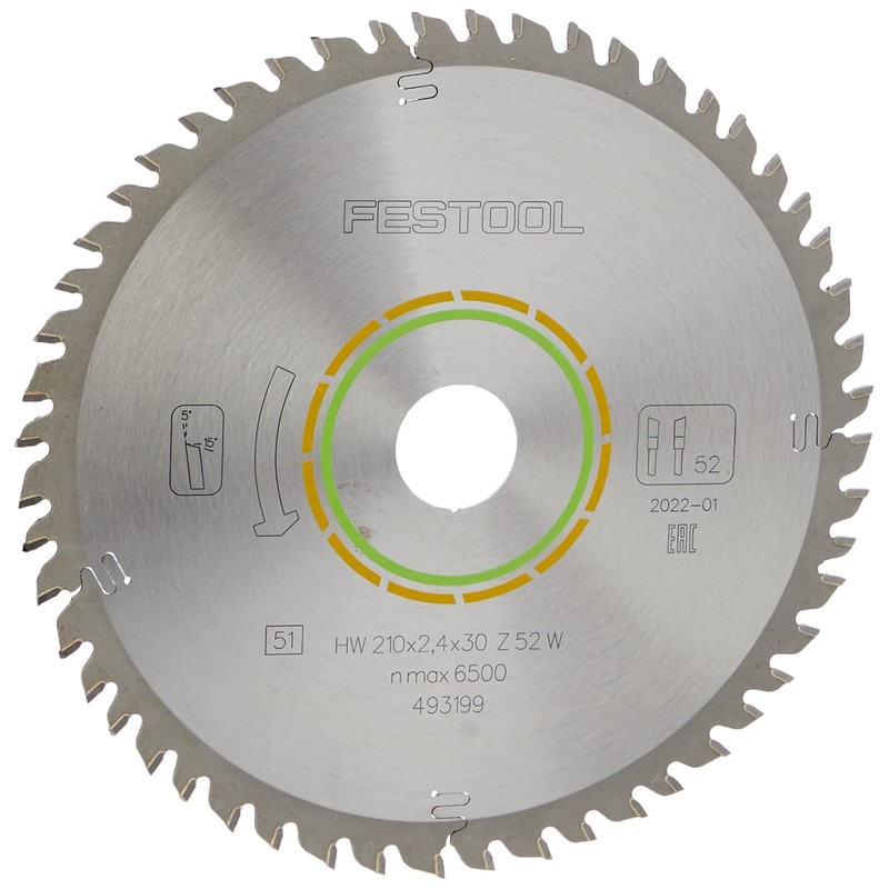 Festool Fine Tooth Saw Blade 210 x 2.4 x 30
