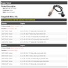 Downstream Oxygen Sensor - Compatible with 2006-2007 GMC Yukon