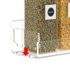 Sezanrpt Acrylic Wall Spice Rack Organizer, Seasoning Rack Shelf Organizer,