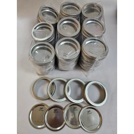 Ball Mason Jar Regular Mouth Lids and Rings for Canning - 60 count Brand New