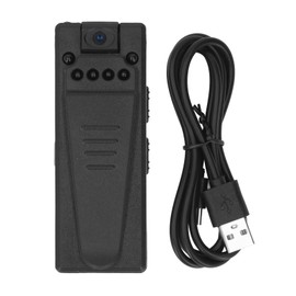 1080P HD Back Clip Camera 500mAh 1920x1080 FHD 40MP Photo USB Connecting Clip 90° Rotating Camera