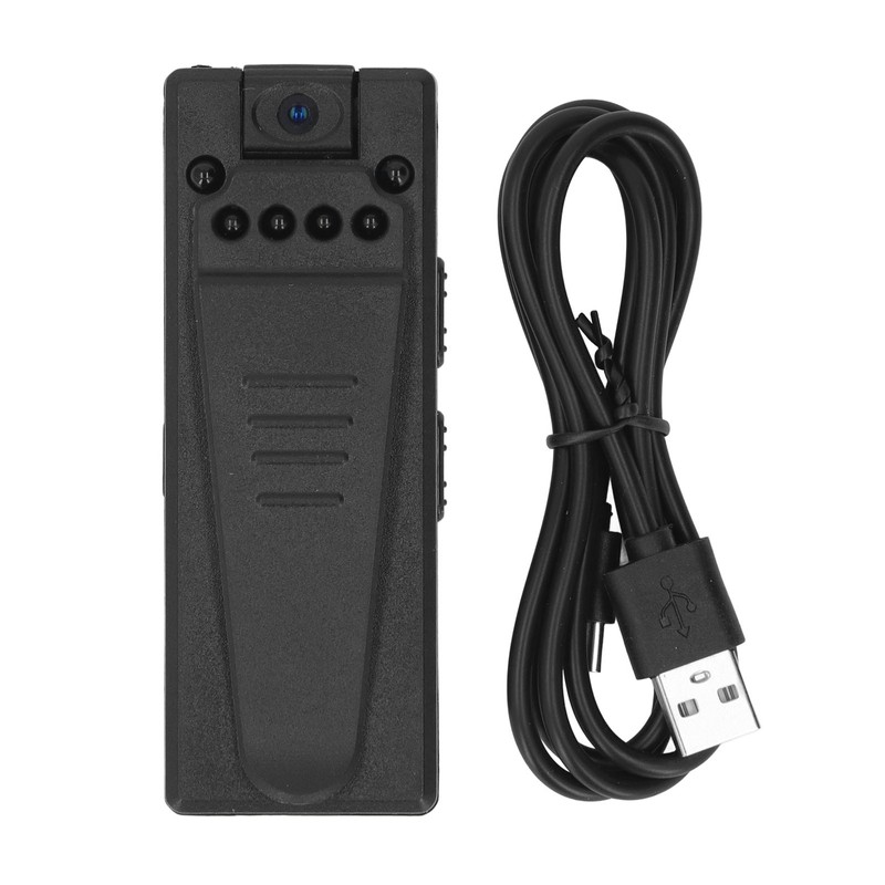 1080P HD Back Clip Camera 500mAh 1920x1080 FHD 40MP Photo